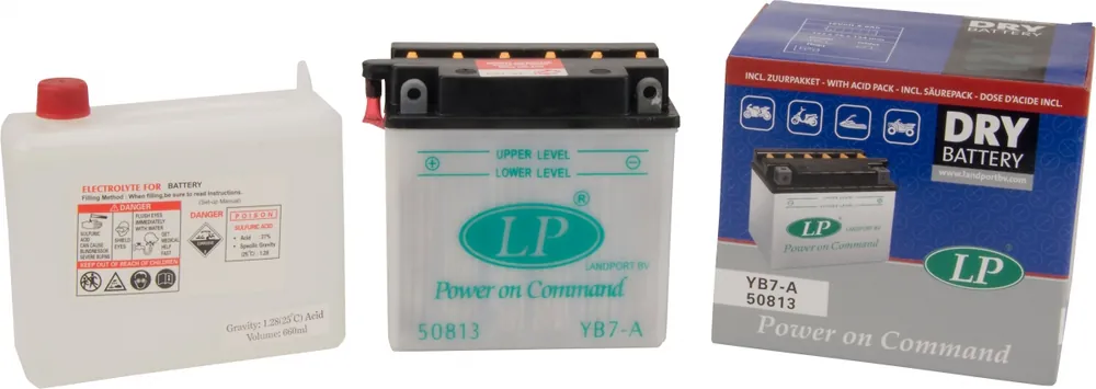 LANDPORT - LB7-A 50813 DRY - Batteries - COMBIPACK EU2019/1148 Beste Prijs